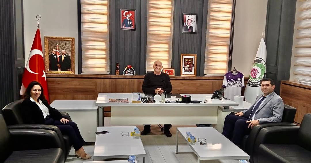 Afyonkarahisar SGK İl Müdürlüğü Afyonkarahisar Ticaret Borsası Başkanı Mehmet Mühsürler'i Ziyaret Etti