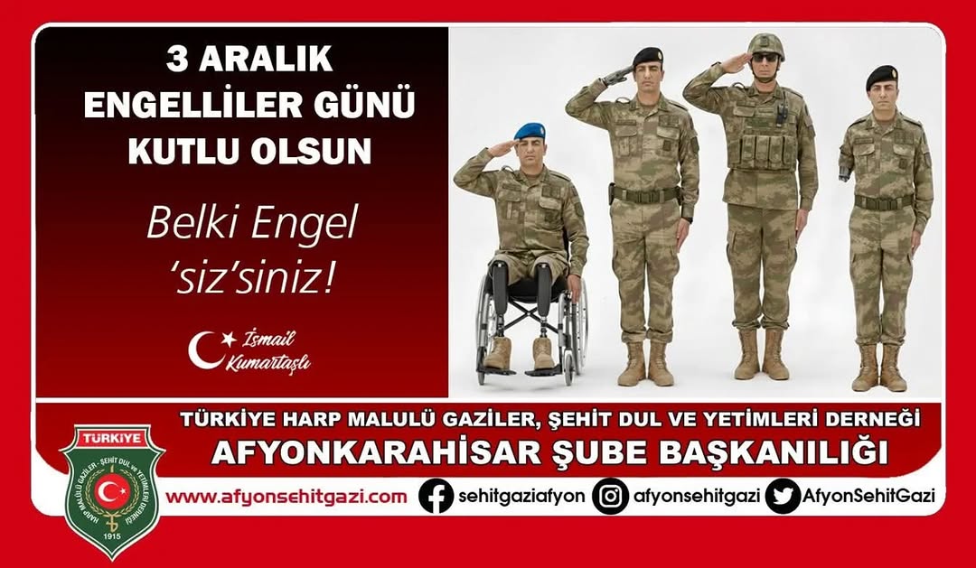 Engelli Gazilerimizin Önemi ve Unutulmaması Gerekenler
