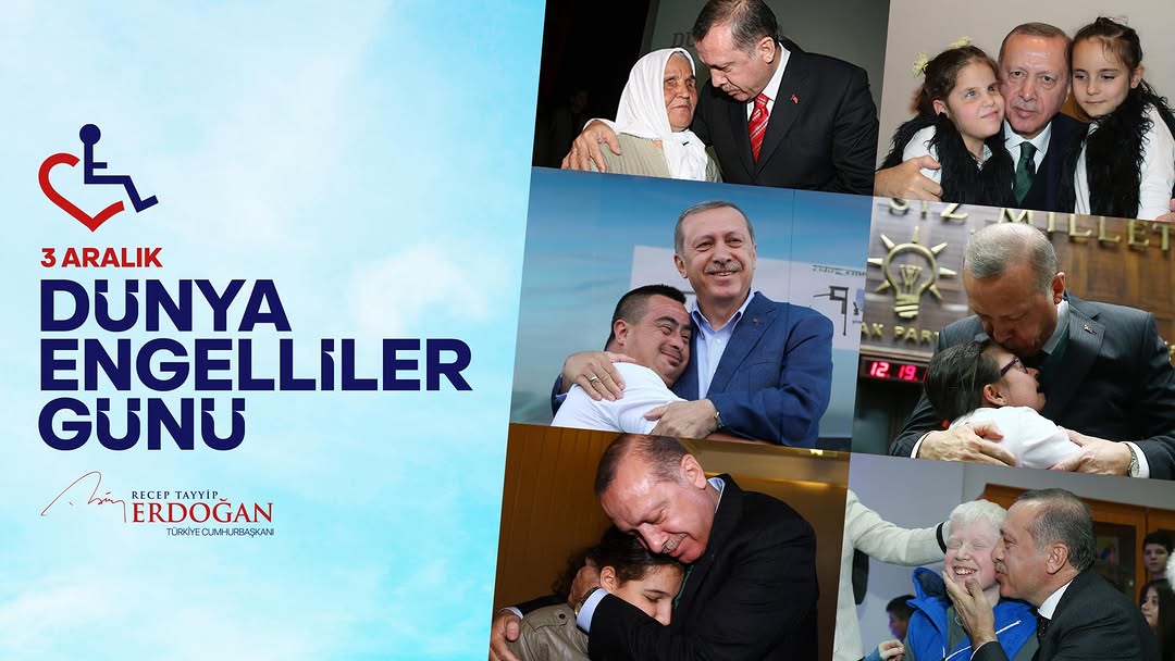 Afyonkarahisar AK Parti Milletvekili Avukat Ali Özkaya'dan 3 Aralık Dünya Engelliler Günü Paylaşımı