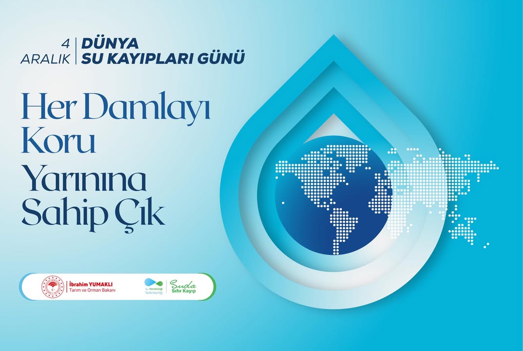 Su Kayıplarını Azaltmak İçin T.C. Tarım ve Orman Bakanlığı Çalışmalarını Sürdürüyor