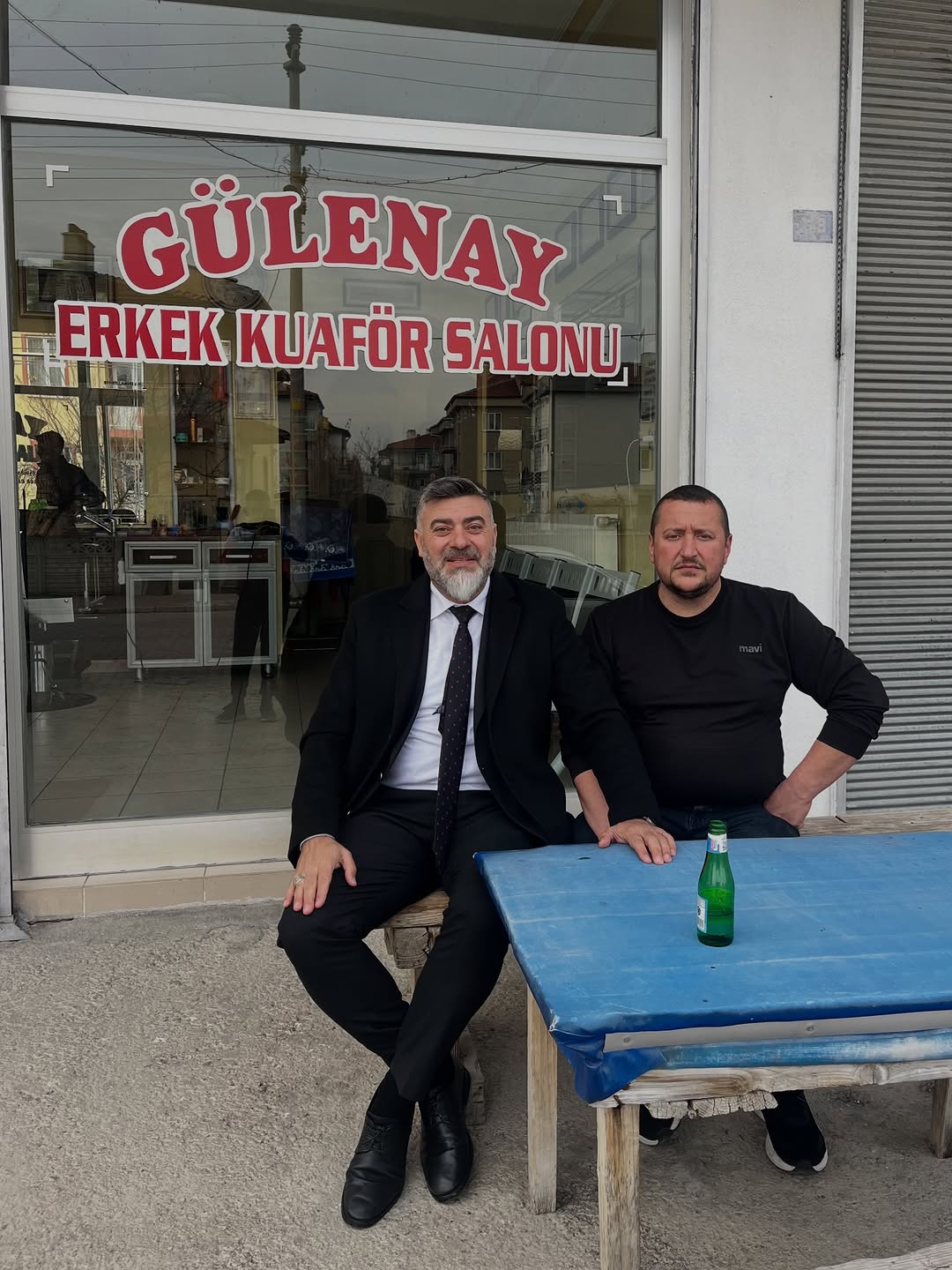 Afyon Muhtarlar ve Berberler Odası Başkanı Esnaf Ziyareti ve Destek Mesajları