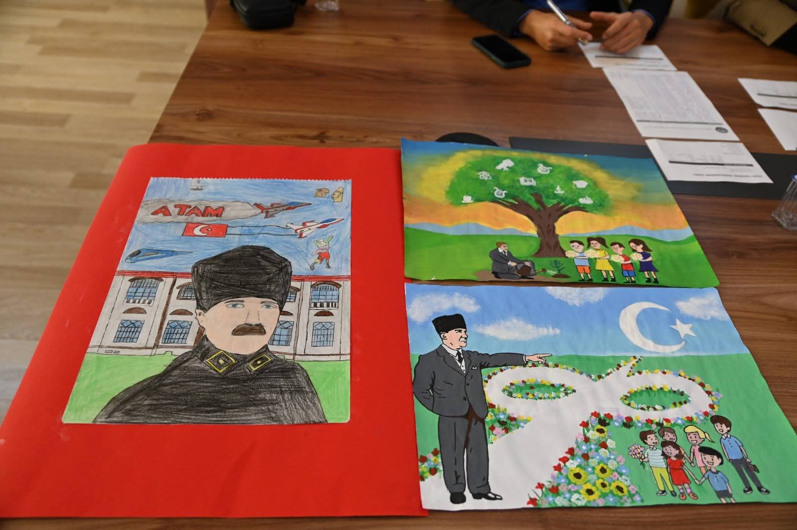 Emirdağ Belediyesi Atatürk Haftası Ödüllü Resim Yarışması