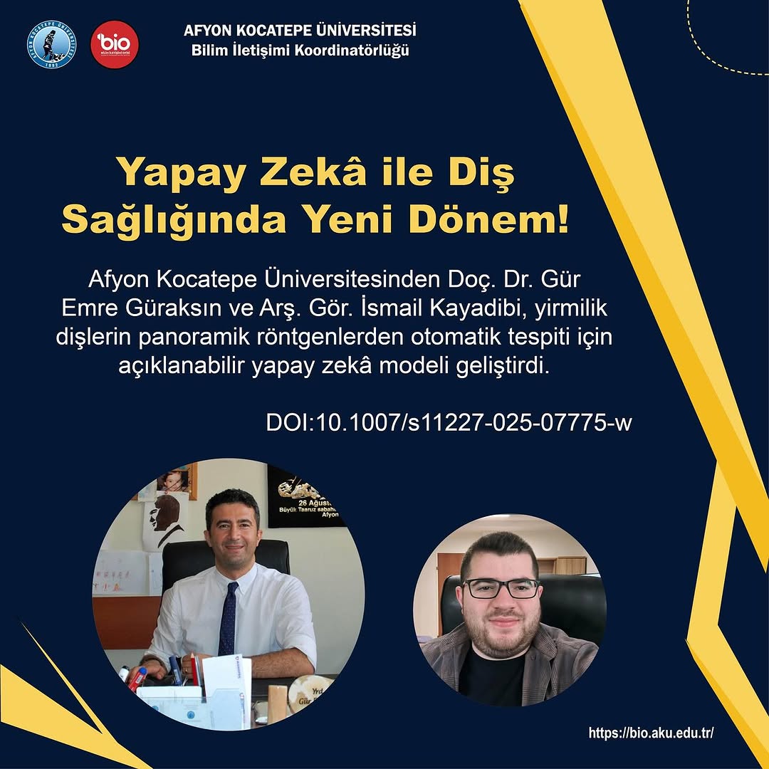 Yapay Zekâ ile Diş Sağlığında Yeni Dönem!
