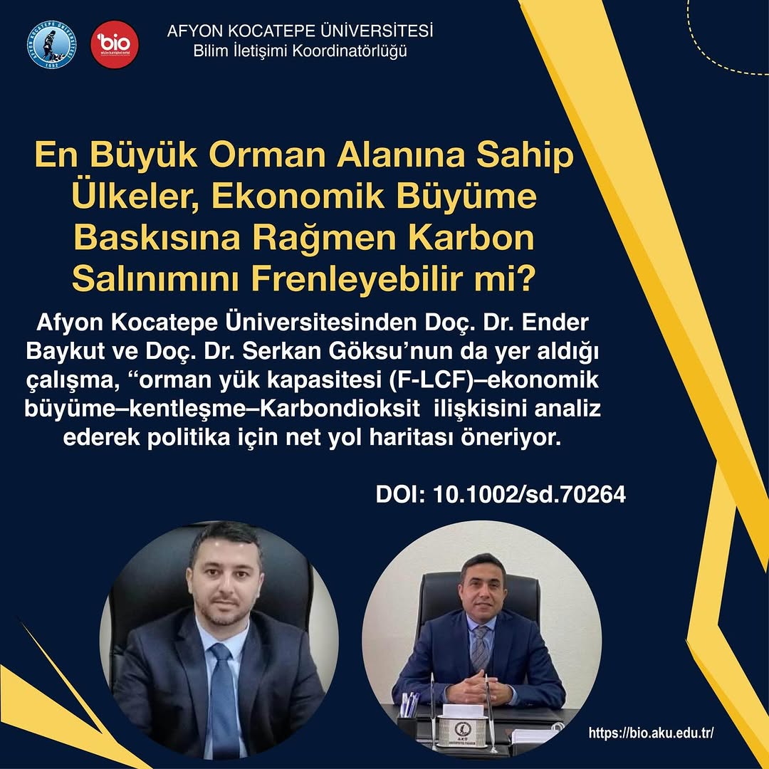 En Büyük Orman Alanına Sahip Ülkelerin Karbon Salınımını Frenleyebilir mi?