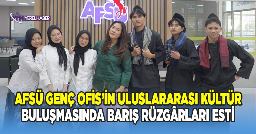 AFSÜ Rektörü Prof. Dr. Adem Aslan Uluslararası Kültür Buluşmasına Katıldı