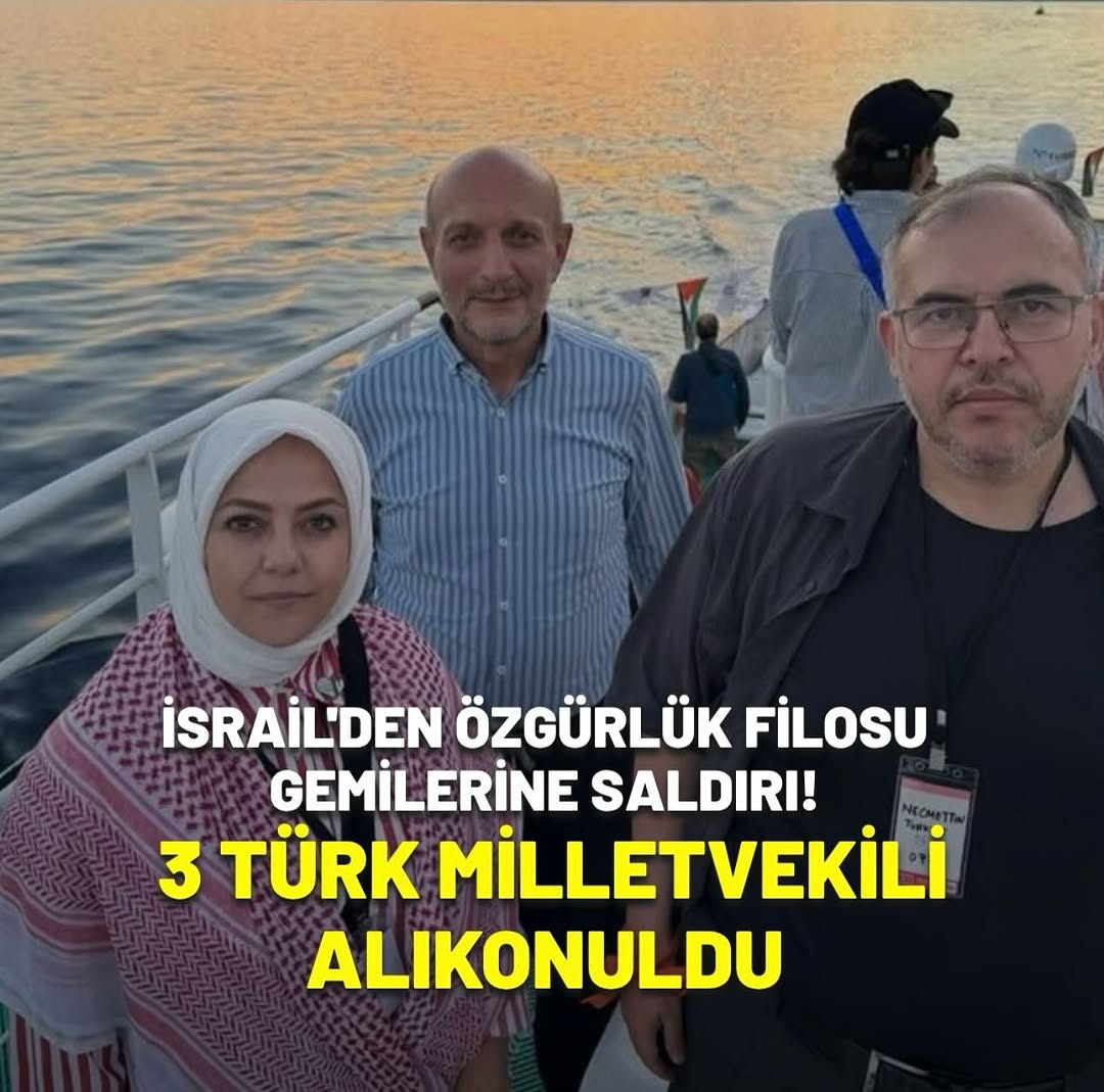 Gazze'deki İnsanlık Dışı Muamelelere Karşı Yola Çıkan Milletvekillerinin Serbest Bırakılması Talebi