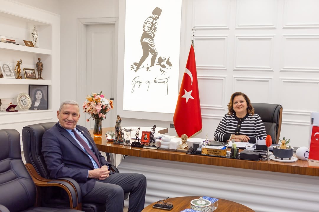 AfyonKarahisar Belediye Başkanı Demokrat Parti İl Başkanı Hikmet Bülbül ile Görüş Alışverişinde Bulundu