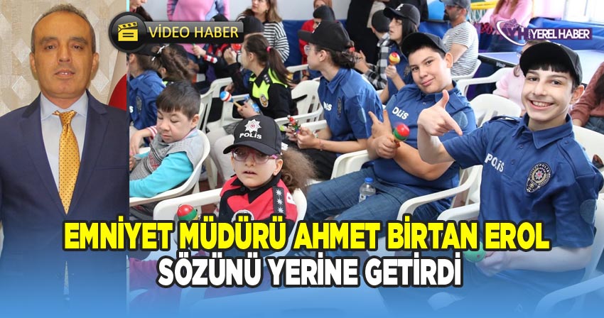 Afyonkarahisar İl Emniyet Müdürü Ahmet Birtan Erol, Kocatepe Özel Eğitim Uygulama Okulu'na Ziyarette Bulundu