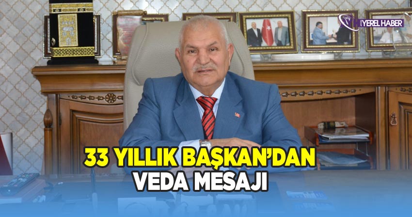 İscehisar Esnaf ve Sanatkârlar ile Şoförler ve Otomobilciler Esnaf Odası Başkanı Ahmet Sav'ın 33 Yıllık Başkanlık Görevi