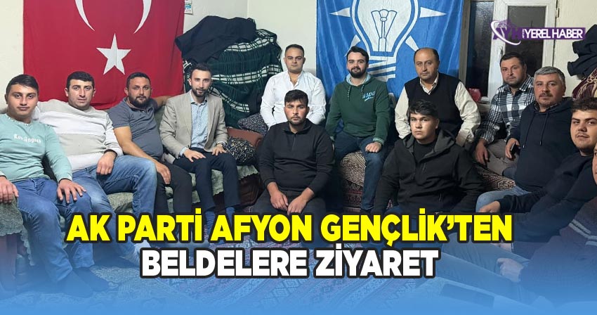 AK Parti Afyonkarahisar İl Gençlik Kolları Başkanı Mehmet Emin İntepe ve Teşkilatı Gençlerle Buluştu