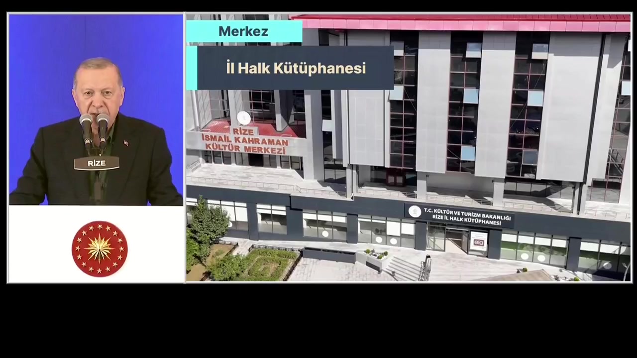 Rize Toplu Açılış ve Temel Atma Töreni