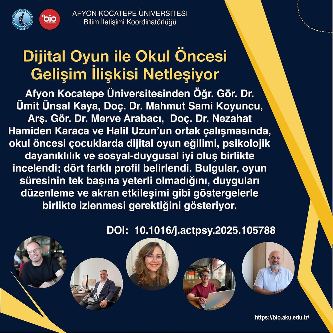 Dijital Oyunların Okul Öncesi Gelişime Etkisi Araştırıldı!