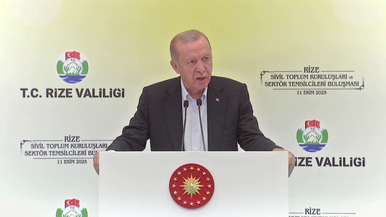 Türkiye Cumhurbaşkanı Recep Tayyip Erdoğan'dan Sivil Toplum Kuruluşları ile Buluşma