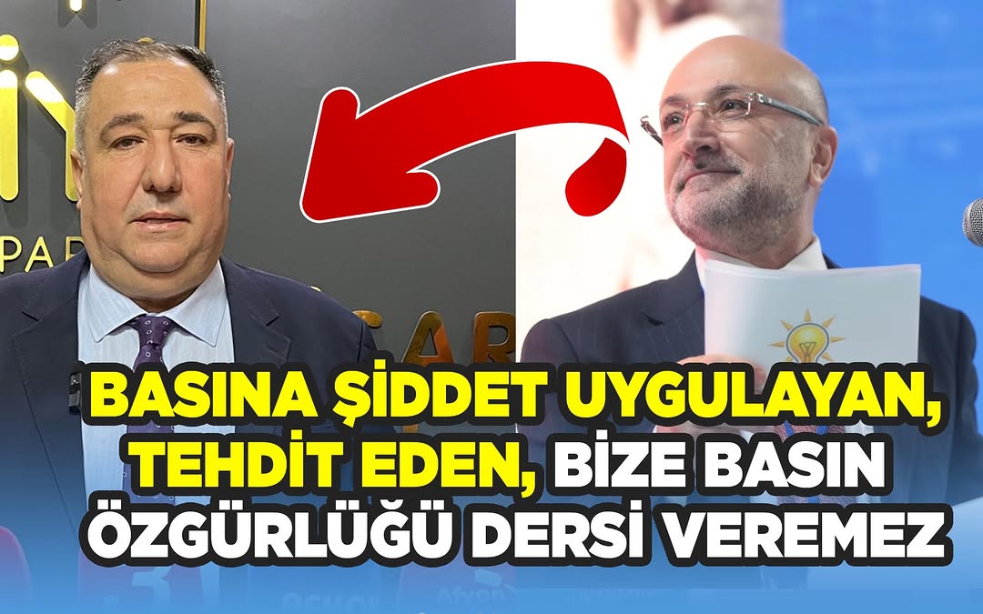 AK Parti Afyonkarahisar Yönetiminden İyi Parti İl Başkanına Sert Cevap