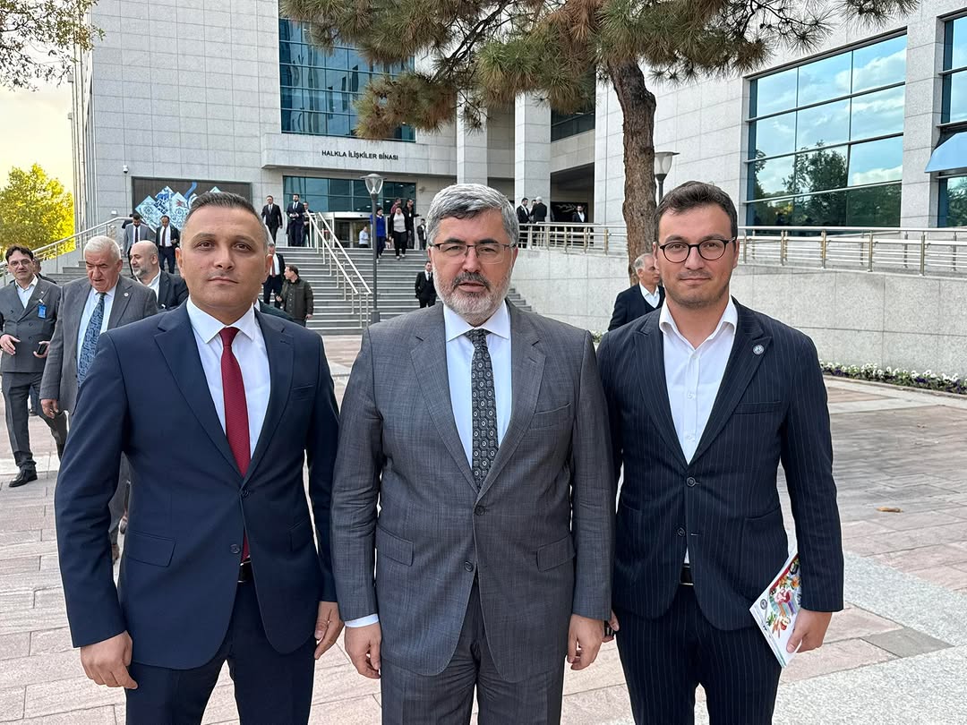 Dinar İlçe Tarım ve Orman Müdürü Yavuz Karakuyu ve TOÇBİRSEN Afyonkarahisar Şube Başkanı Muhammed Erdal Gazi Meclis'te Misafir Edildi