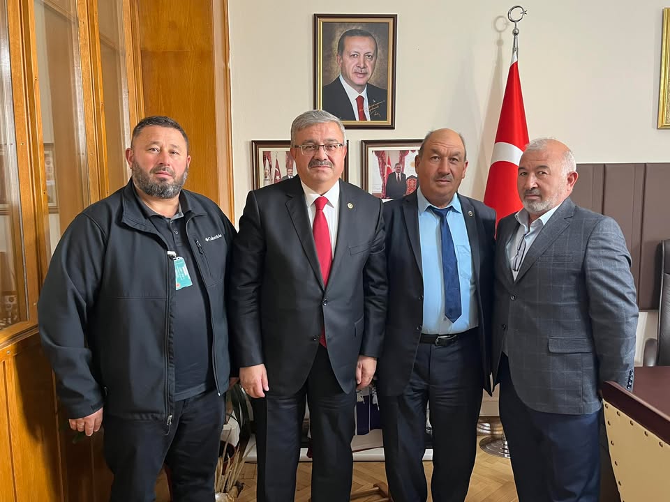 TBMM'de İlçe Başkanı ve Belediye Başkanı Ziyareti