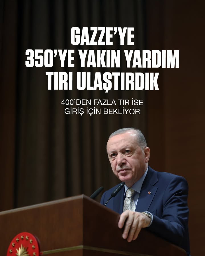 Gazze’ye insani yardımların girişleri hızlandı