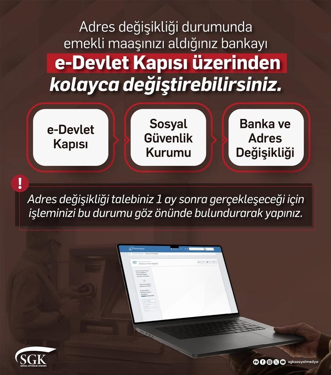 Emekli Maaşı İçin Banka Değişikliği Nasıl Yapılır? | Adres Değişikliği Durumunda Banka Değiştirme