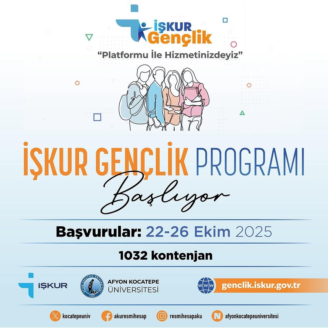 İŞKUR Gençlik Programı Başvurusu Başlıyor!