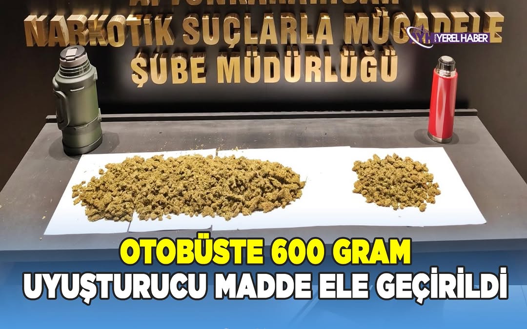 Afyonkarahisar Emniyeti Uyuşturucu Operasyonunda 600 Gram Madde Ele Geçirdi