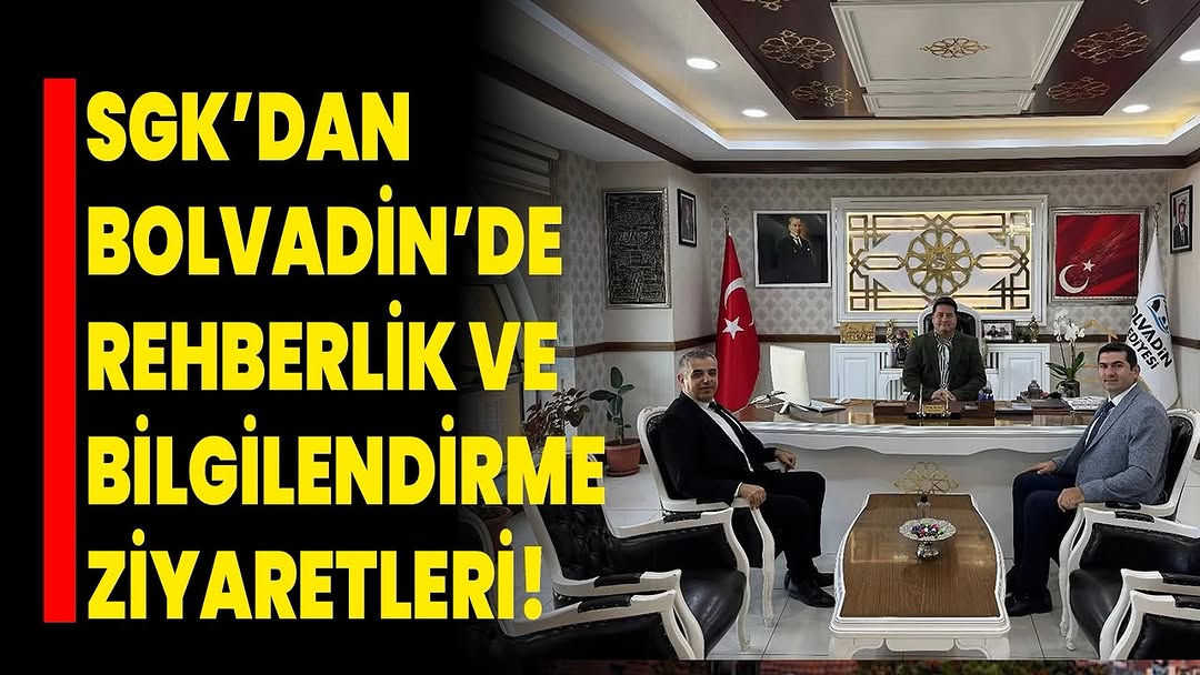 Afyonkarahisar SGK İl Müdürlüğü'nden Ziyaretlerde Motivasyon Konuşması