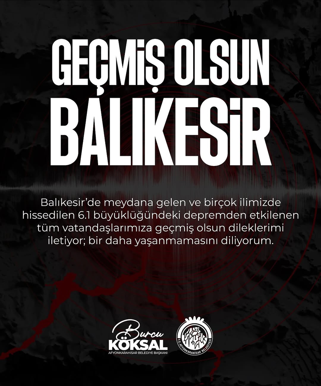 Geçmiş Olsun Balıkesir