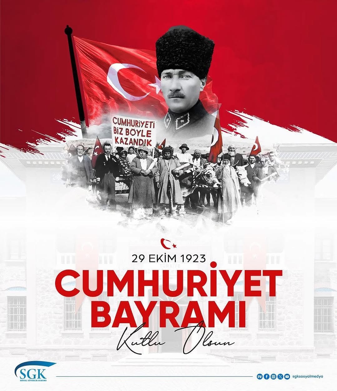 Cumhuriyetimizin 102. Yaşını Kutluyoruz