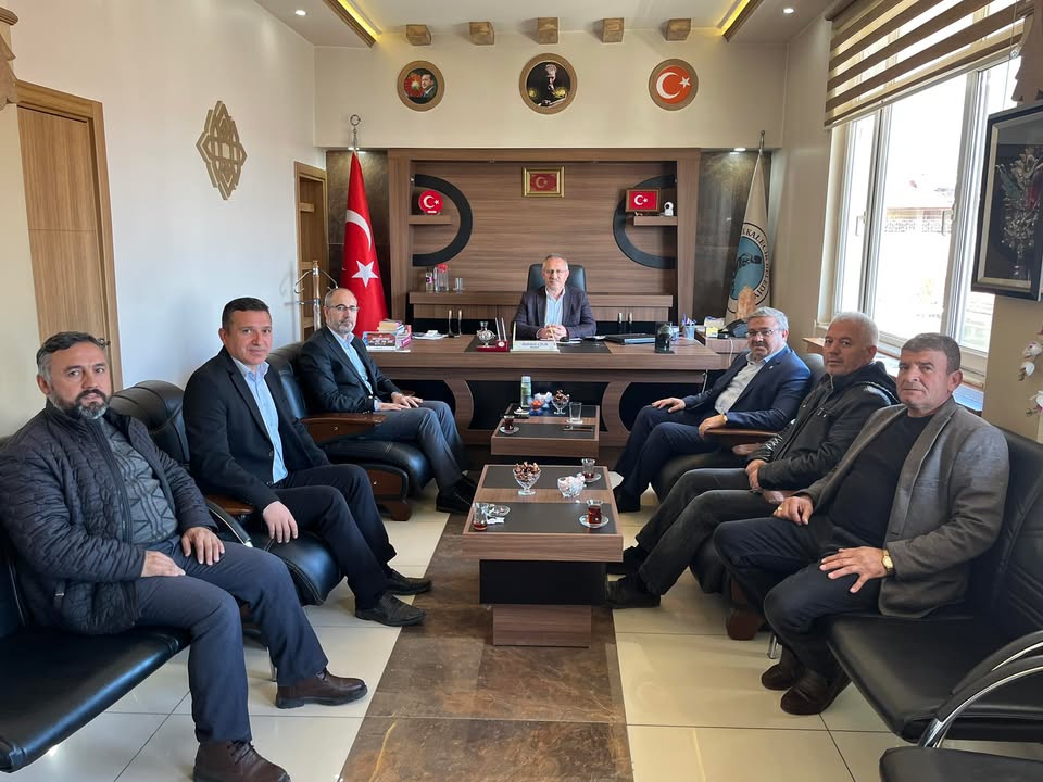 Büyükkalecik Belediye Başkanı Abdullah Çelik'i Ziyaret