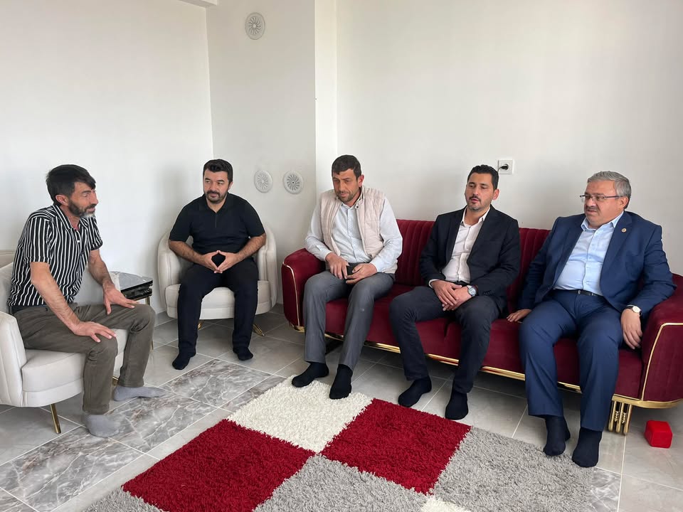 Salar Beldesi Ailesine Taziye Ziyareti