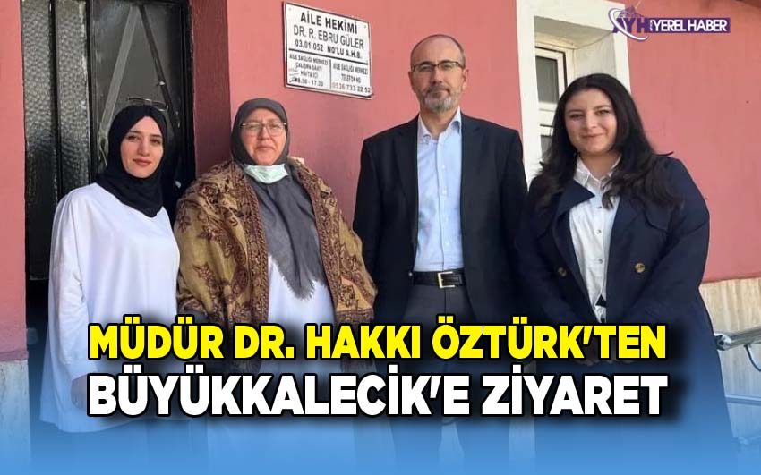 Afyonkarahisar İl Sağlık Müdürü Dr. Hakkı Öztürk ASM Ziyaretlerine Devam Ediyor