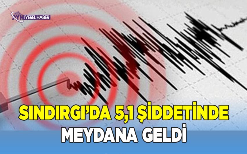 Sındırgı'da 5,1 Şiddetinde Deprem Meydana Geldi