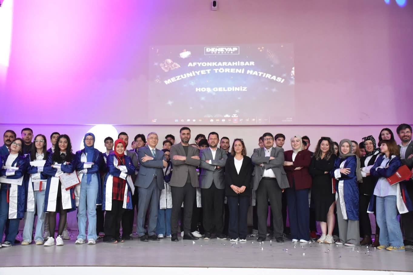 Deneyap Teknoloji Atölyeleri Projesi Mezuniyet Töreni Afyonkarahisar'da Gerçekleşti