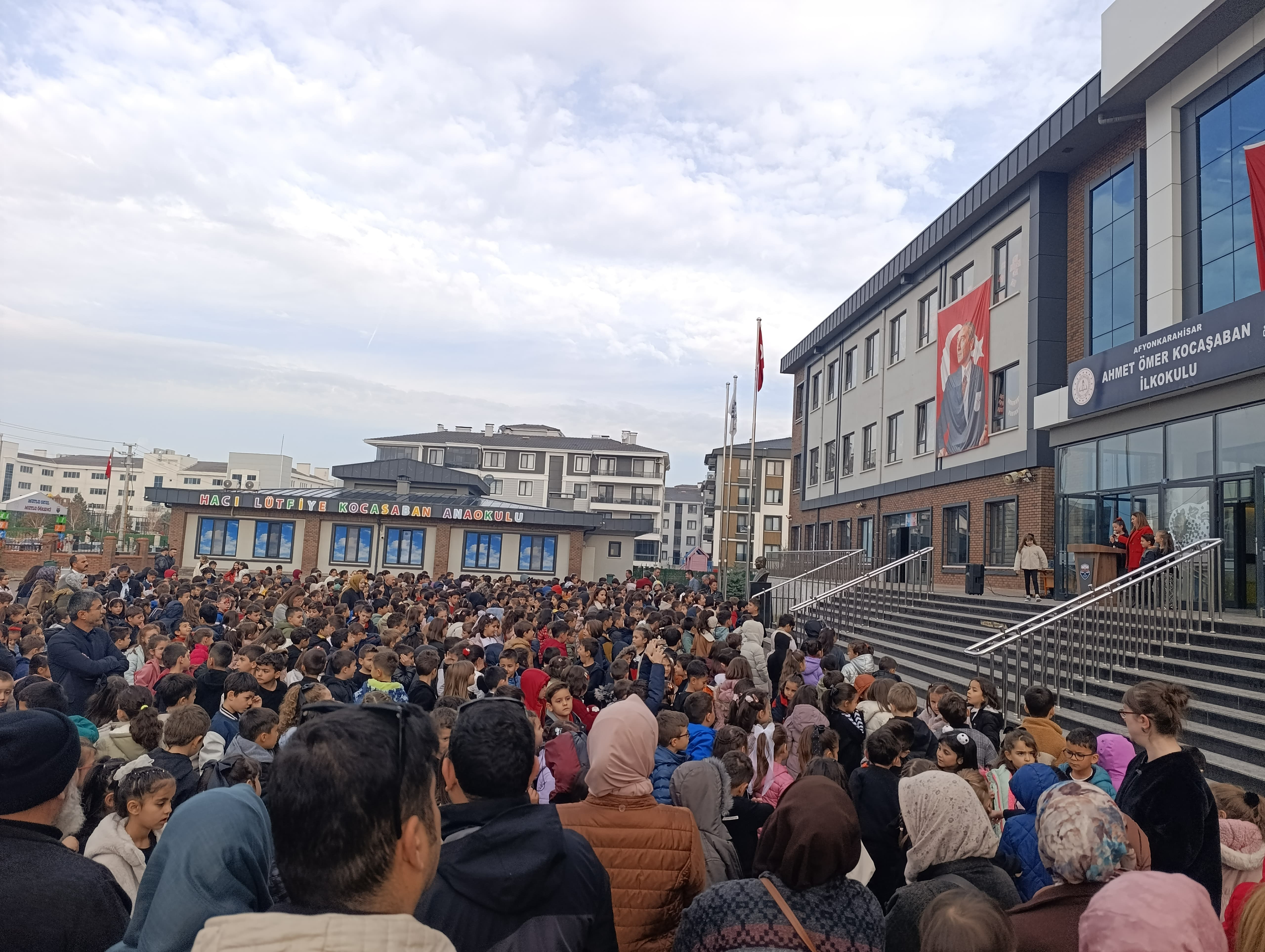 Atatürk'ü Anma Programı Kocaşaban İlkokulu'nda Düzenlendi