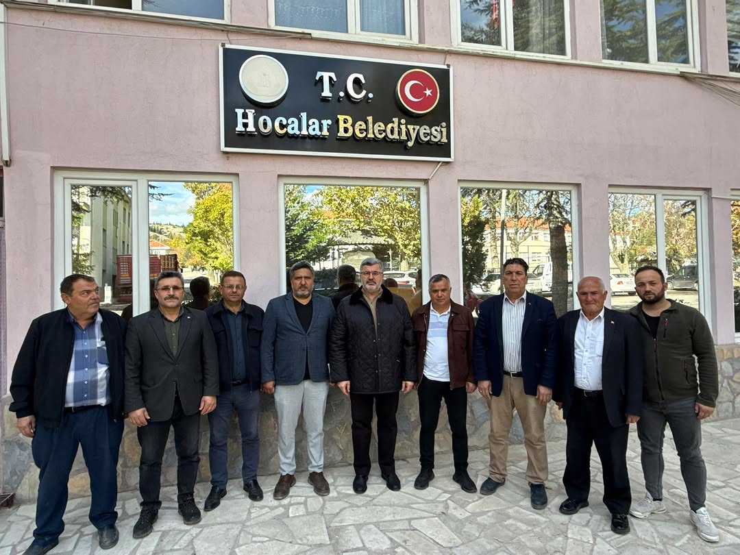 Belediye Başkanı Ali Arslan ve İlçe Başkanı Salih Sarı Ziyareti