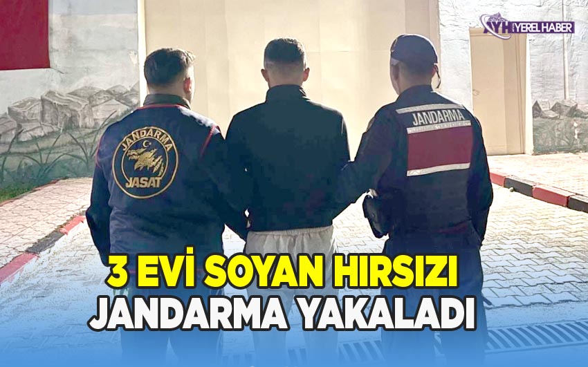 Afyonkarahisar Evciler İlçesinde Hırsızlık Yapan Şahıs Jandarma Tarafından Yakalandı