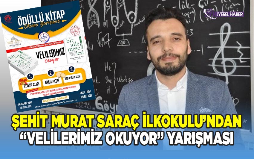 Afyonkarahisar Şehit Murat Saraç İlkokulu Velileri Okumaya Teşvik Ediyor