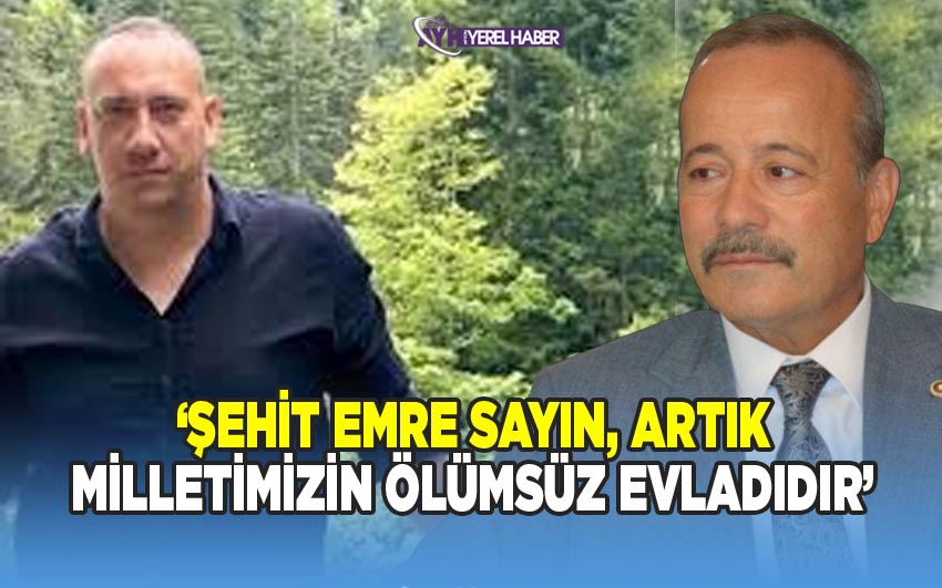 MHP Afyon Milletvekili Mehmet Taytak'tan Şehitler İçin Başsağlığı Mesajı