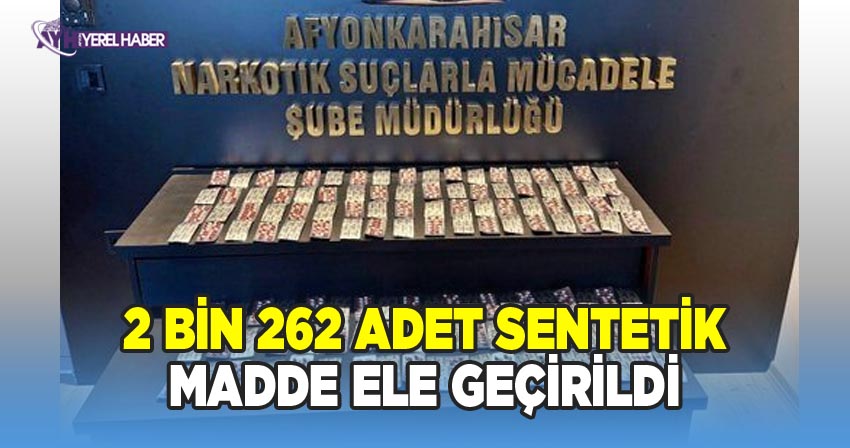 Afyonkarahisar İl Emniyet Müdürlüğü Otomobilde Uyuşturucu Ele Geçirdi