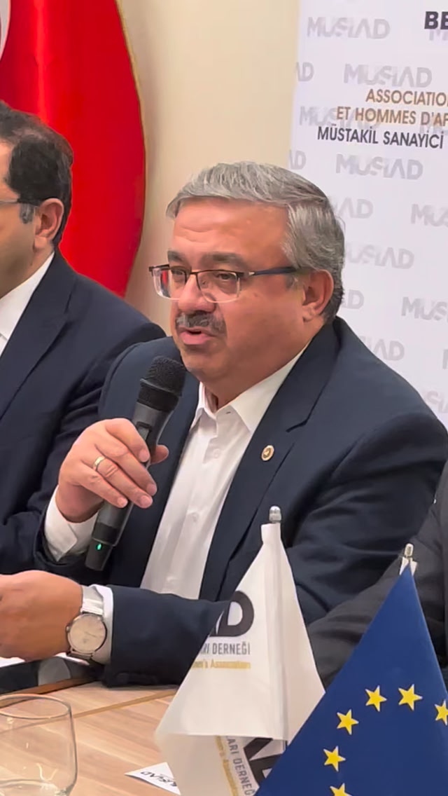 MÜSİAD ve Belçika İş İnsanları ile Emirdağ OSB Yatırım İmkanları Toplantısı Brüksel'de Gerçekleştirildi