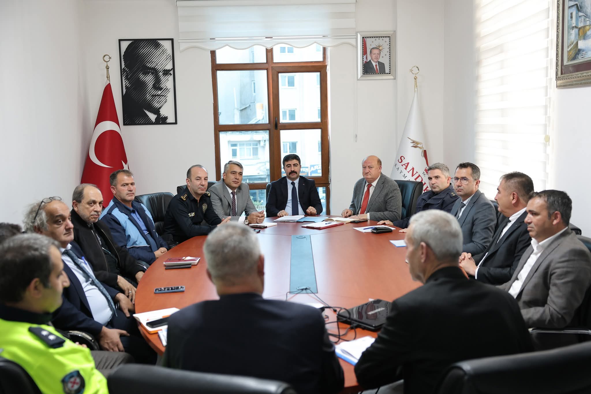 Sandıklı'da Kış Hazırlıkları Toplantısı Düzenlendi