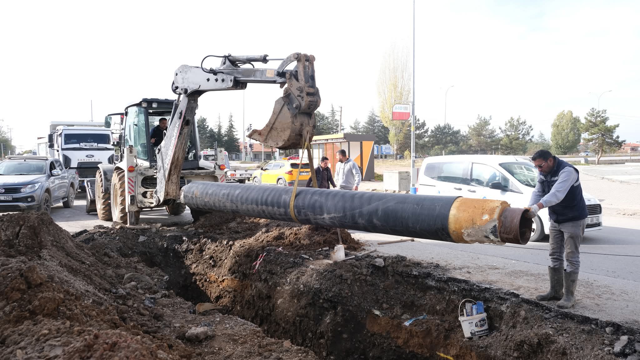 Çakır Mahallesi'nde Arıza Giderildi, Sıcak Su Yeniden Verildi