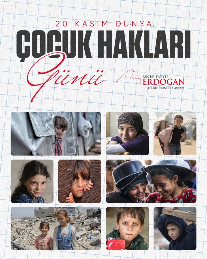 Bugün 20 Kasım Dünya Çocuk Hakları Günü…