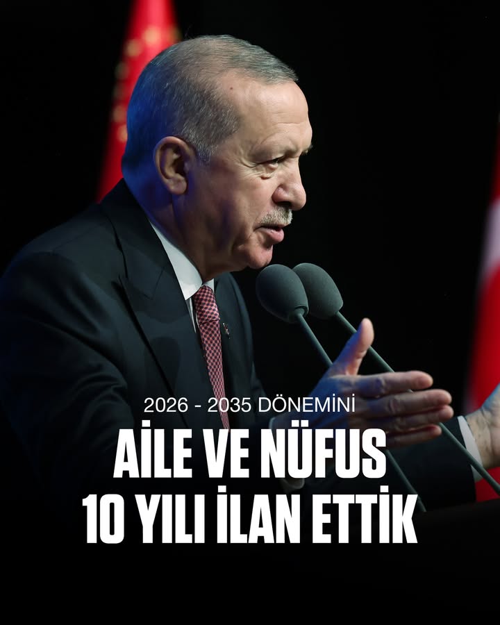 Türkiye'nin 2026-2035 Dönemini Aile ve Nüfus 10 Yılı İlan Ettiği Açıklandı