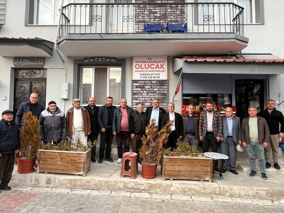 Afyonkarahisar Milletvekili İbrahim Yurdunuseven'in Olucak Mahallesi Ziyareti
