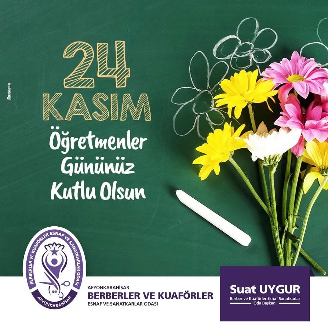 24 Kasım Öğretmenler Günü Kutlaması