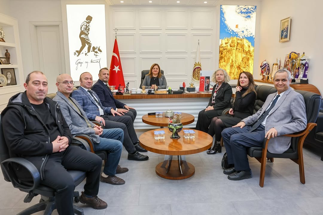 TMMOB Makina Mühendisleri Odası Heyeti Afyonkarahisar'da Görüş Alışverişinde Bulundu