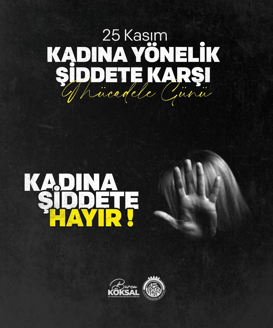 Kadına Yönelik Şiddetle Mücadelede Kararlıyız