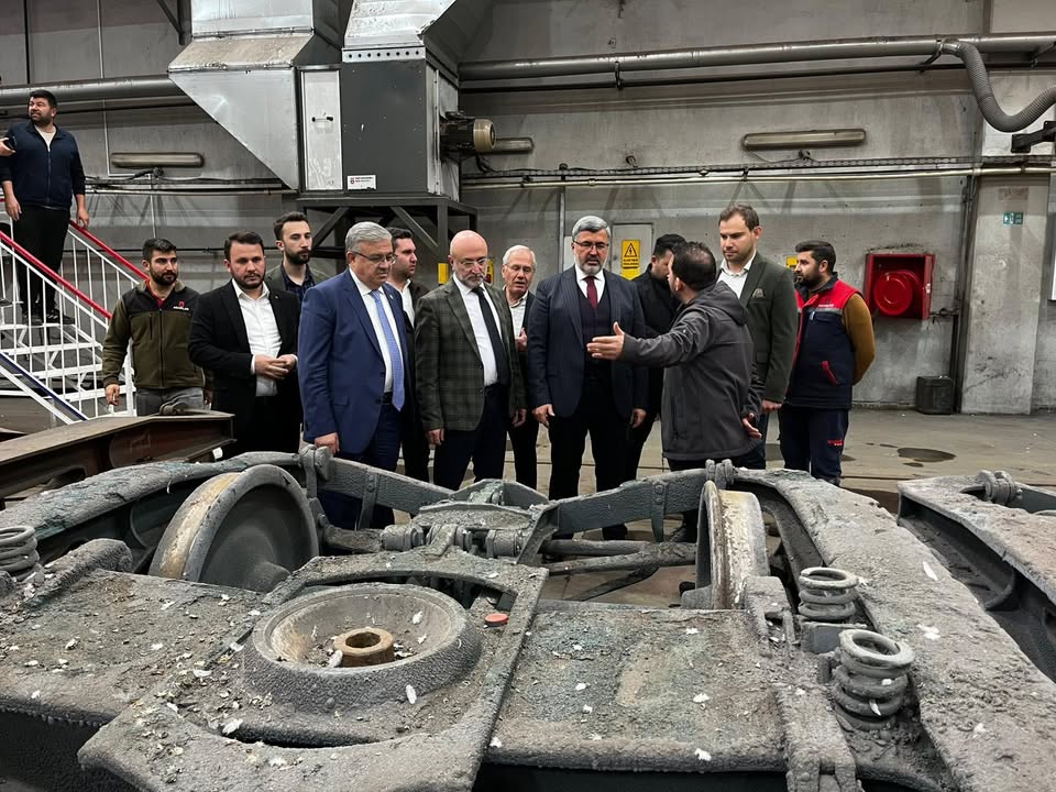 Afyonkarahisar Milletvekili İbrahim Yurdunuseven'in Acarlar Vago A.Ş. Ziyareti