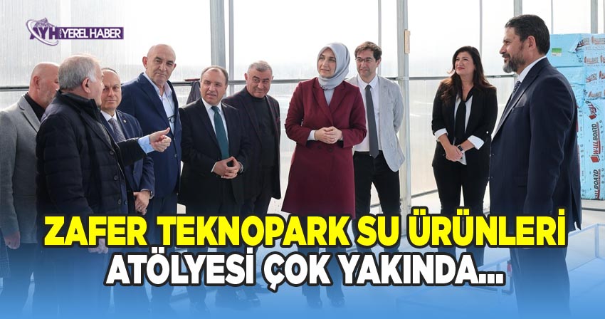 Afyonkarahisar Valisi Doç. Dr. Kübra Güran Yiğitbaşı Zafer Teknopark Su Ürünleri Atölyesi'ni İnceledi