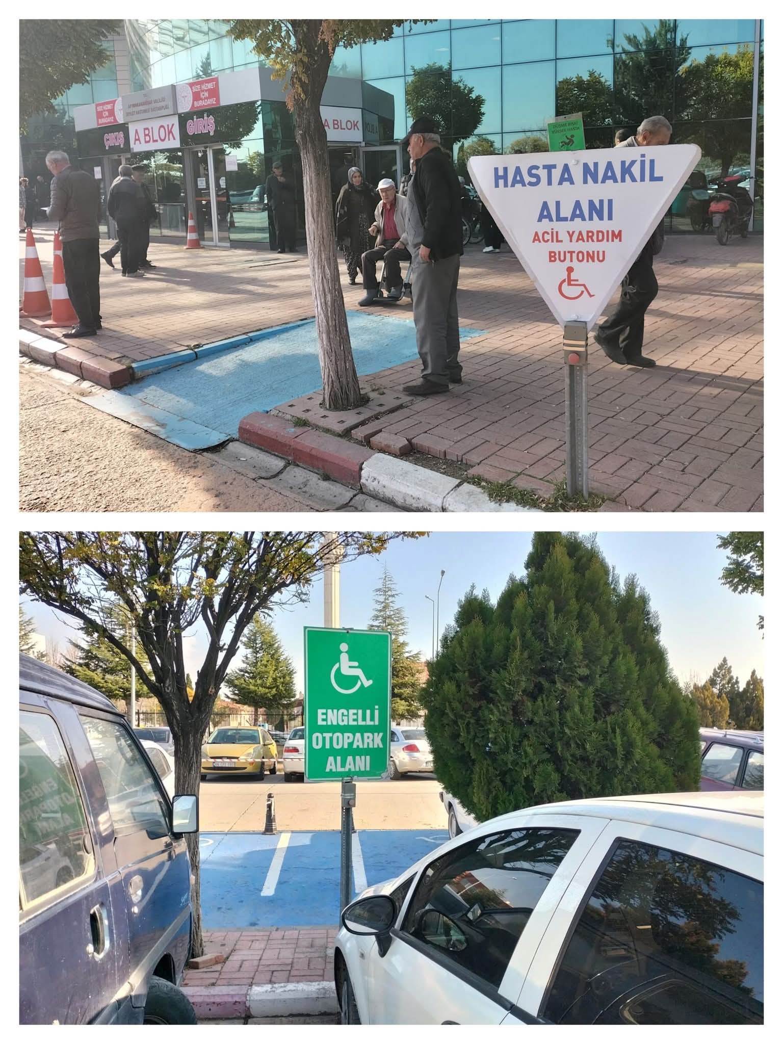 Afyonkarahisar Devlet Hastanesi'ne Hasta Karşılama Butonu Kolaylığı Sağlandı